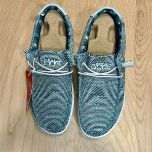 New Hey Dude Wally Sox Ice Grey Size 10